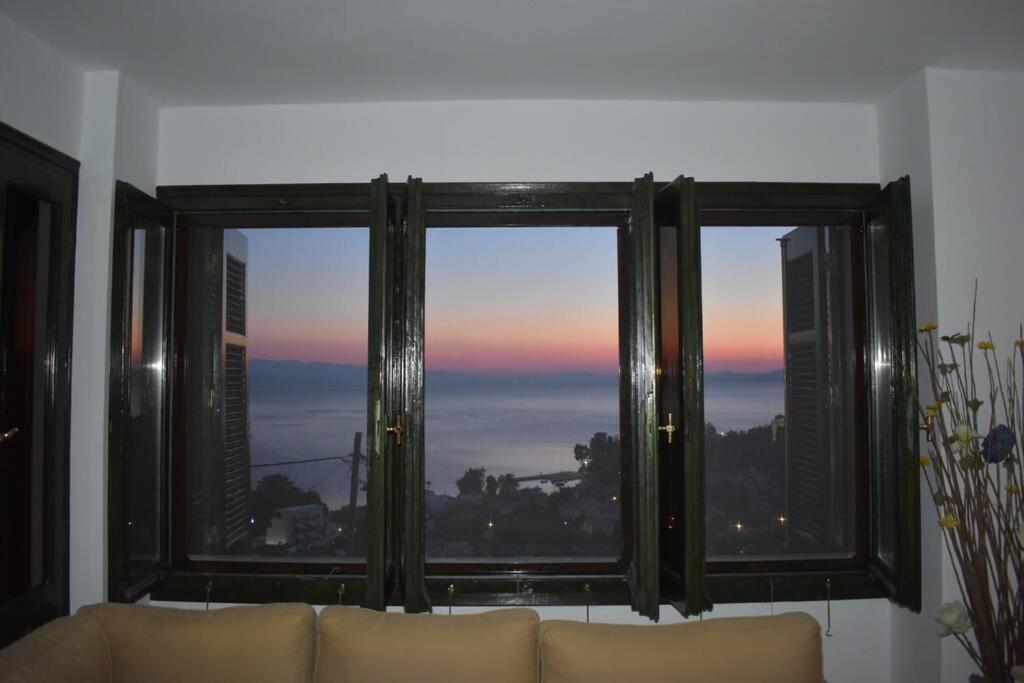 Afissos View Villa Bagian luar foto