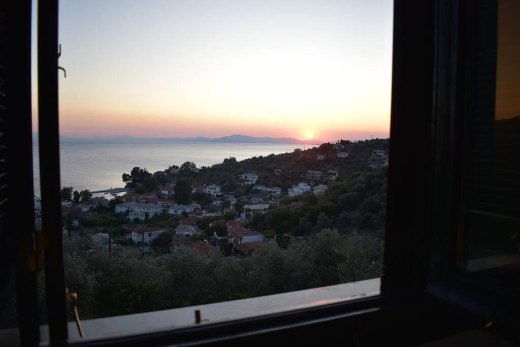 Afissos View Villa Bagian luar foto