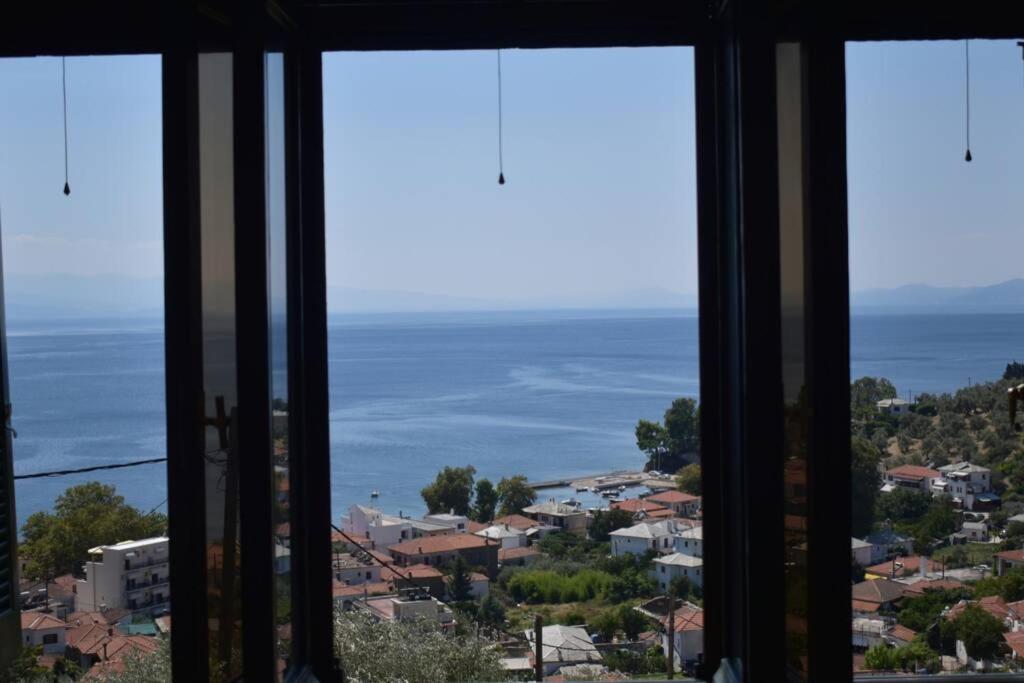 Afissos View Villa Bagian luar foto