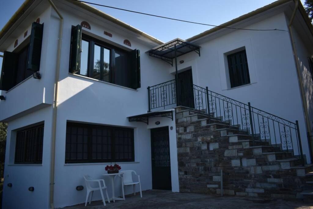 Afissos View Villa Bagian luar foto
