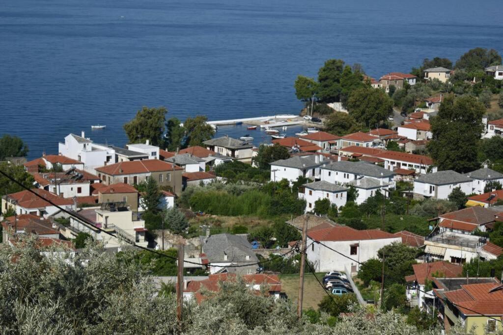 Afissos View Villa Bagian luar foto